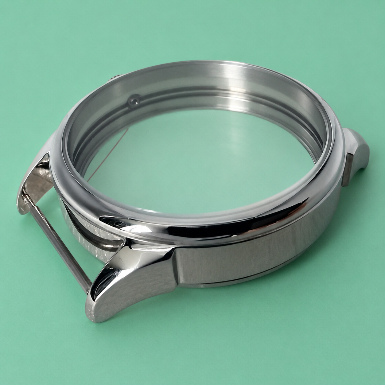Caja Clásica Pilot 42 mm de Acero Inoxidable con Cristal Mineral – Compatible ETA 6497 / 6498 / ST3600 / ST3620