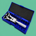 Llave de 3 Garras con Puntas Intercambiables para abrir tapas traseras de reloj – Herramienta para Caseback